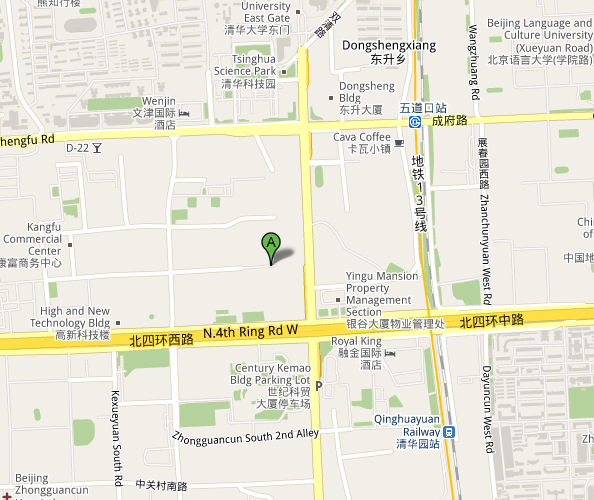 Map of Bo House of 768 Creative Design Park