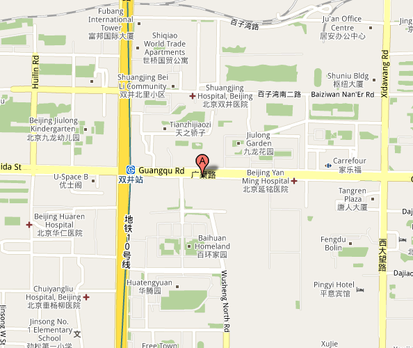 Map of Beijing MAKO Live House