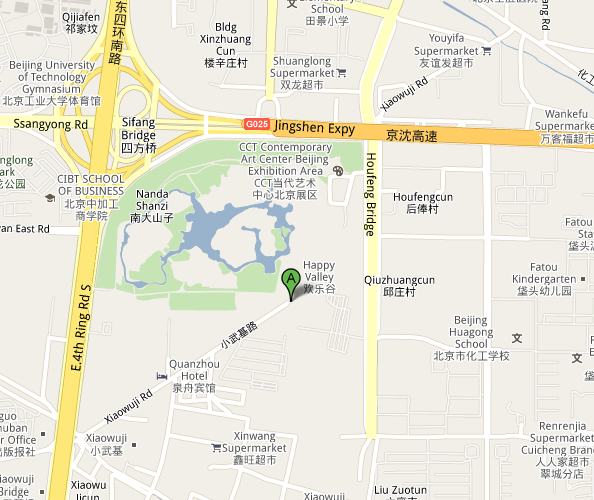 Map of Beijing OCT Theatre
