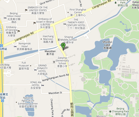 Map of Beijing White Rabbit Live Music Club
