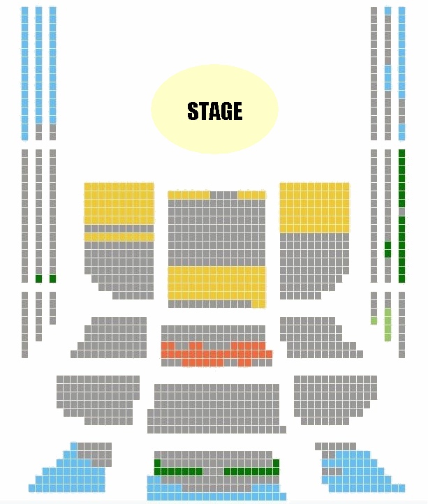 Seating Plan of Beijing NCPA Concert Hall