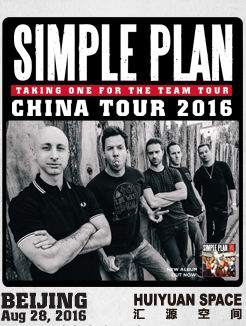 Simple Plan 2016 China Tour Live in Beijing